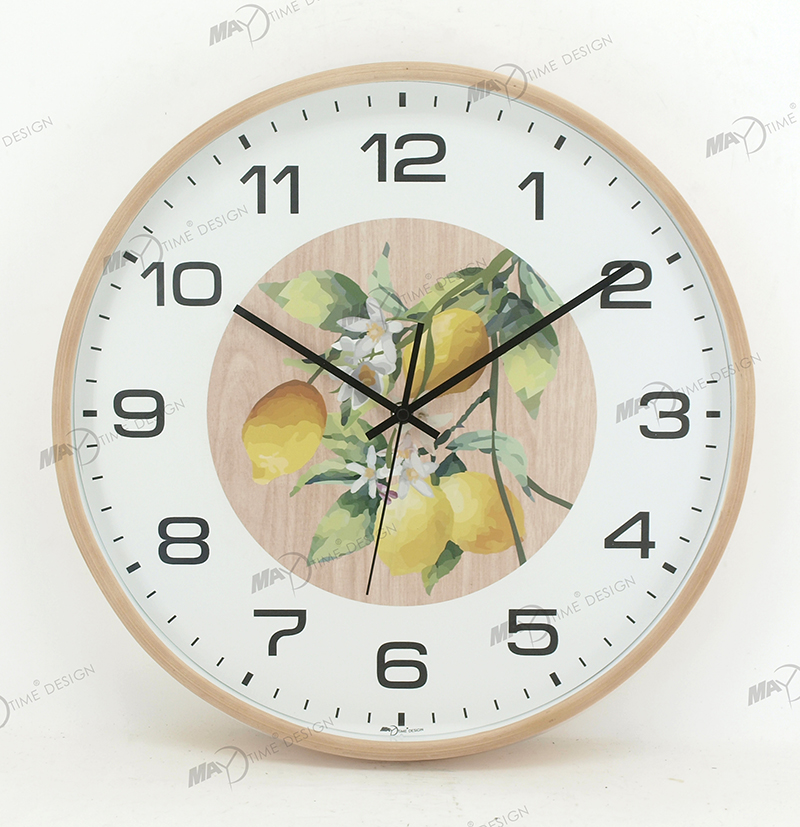 Enhance Your Décor with a Tick-Free Wooden Wall Clock