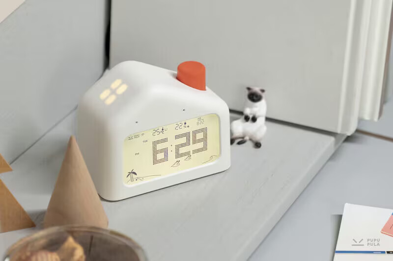 Pupupula's Little House Alarm Clock: A Screen-Free Solution for Kids