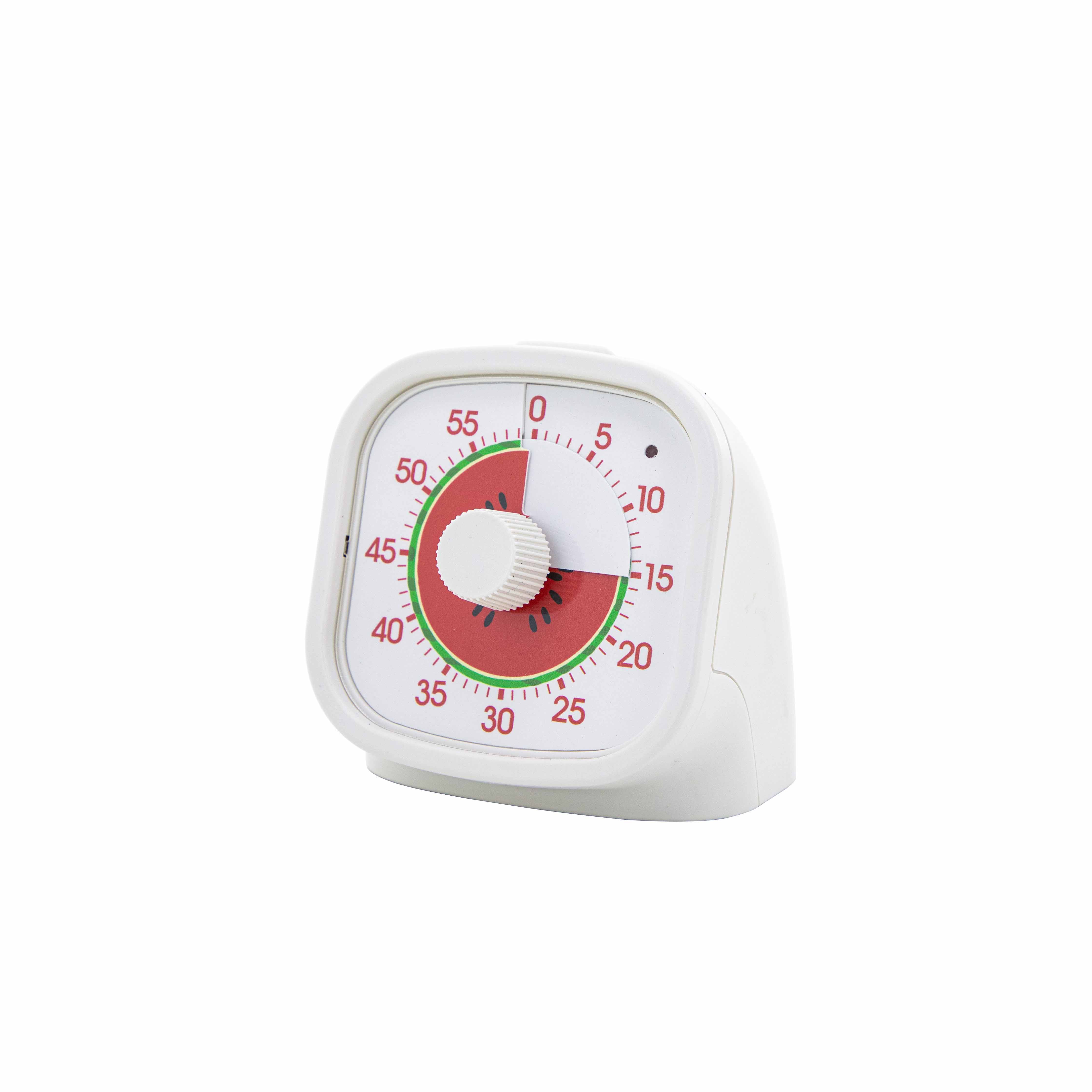 Watermelon-themed 60-minute visual countdown timer for kids and classroom use
