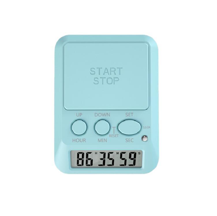 Novel Electronic Kitchen Timer Digital Countdown Alarm Egg Cooking Timer for Kids' Study Classroom Meetings Office Use Battery