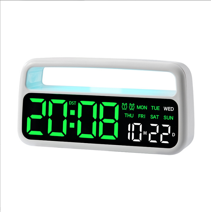 Wholesale Lumina Multi-Functional LED Display Digital Desk Clocks Modern Design Style Night Light Alarm New Plastic Material