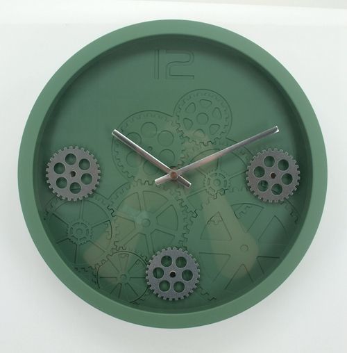12-Inch Moving Gear Wall Clock