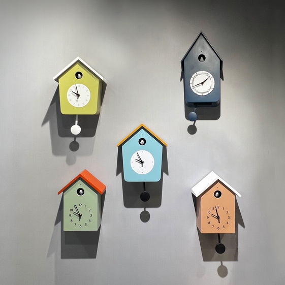 Minimalist Cuckoo Wall Clock