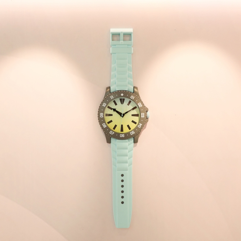 watch shape wall clock