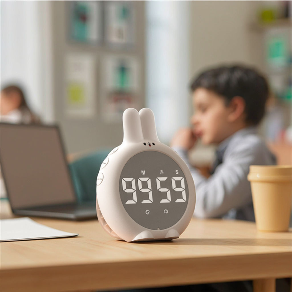 Bunny Smart Magnetic Plastic LED Digital Countdown Kids Timer
