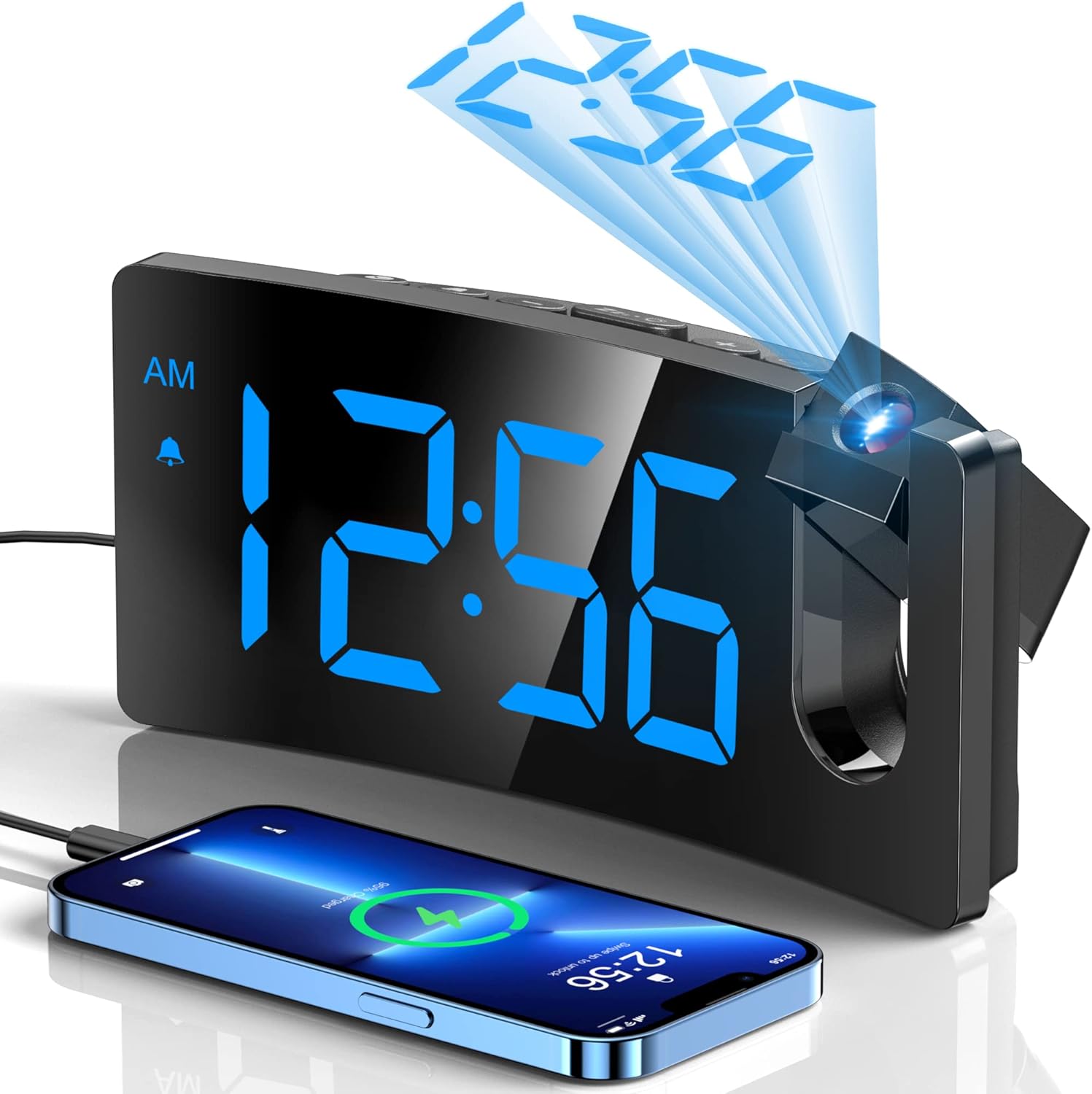 Projection Alarm Clock for Bedroom: A Smarter Way to Wake Up and See Time Clearly